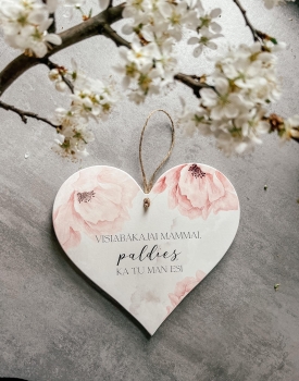 Koka dekors "Vislabākajai mammai" 